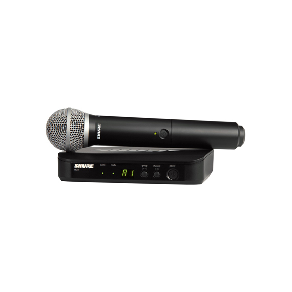 SHURE BLX24CN/PG58數字無線手持話筒