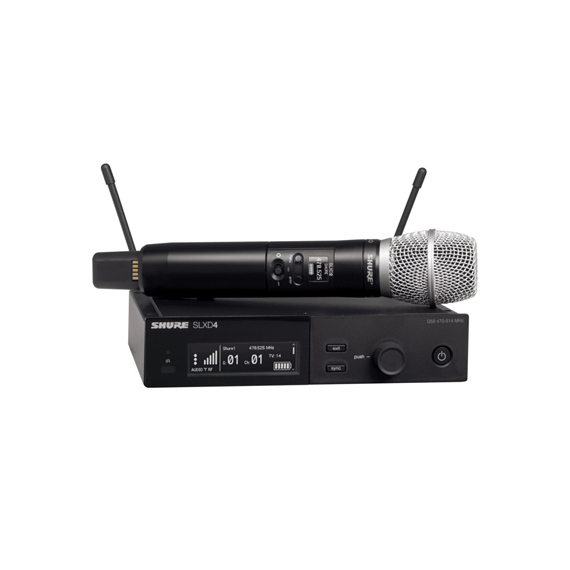 SHURE SLXD24CN/SM86數字無線手持話筒